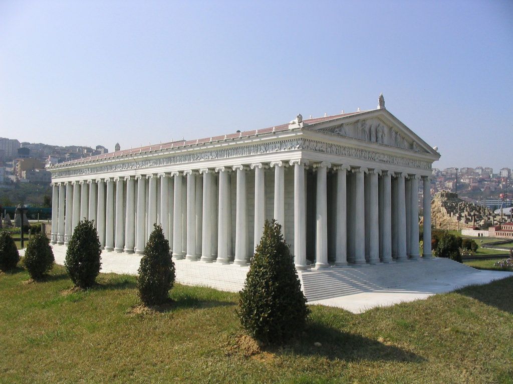 Artemis Tapınağı Modeli, Miniatürk, İstanbul, Türkiye
