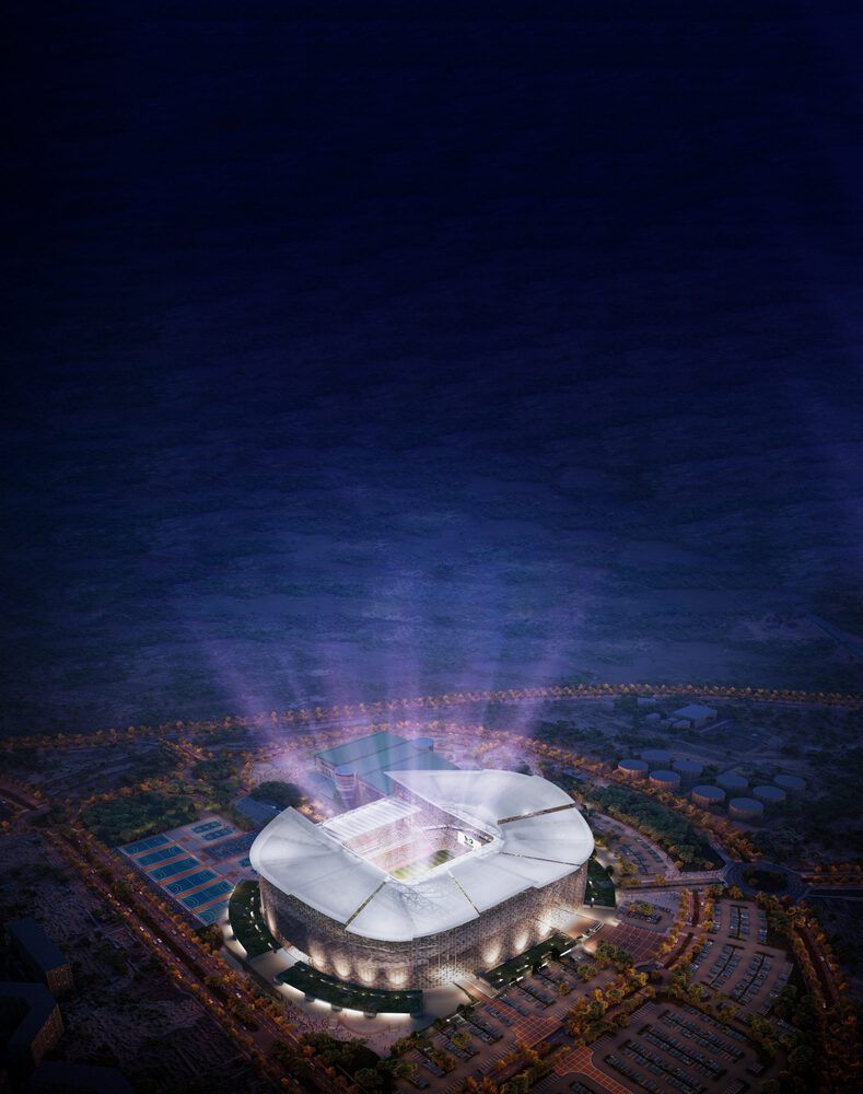 Kral Halid Üniversitesi Stadyumu . Resim FIFA / Suudi Arabistan 2024 