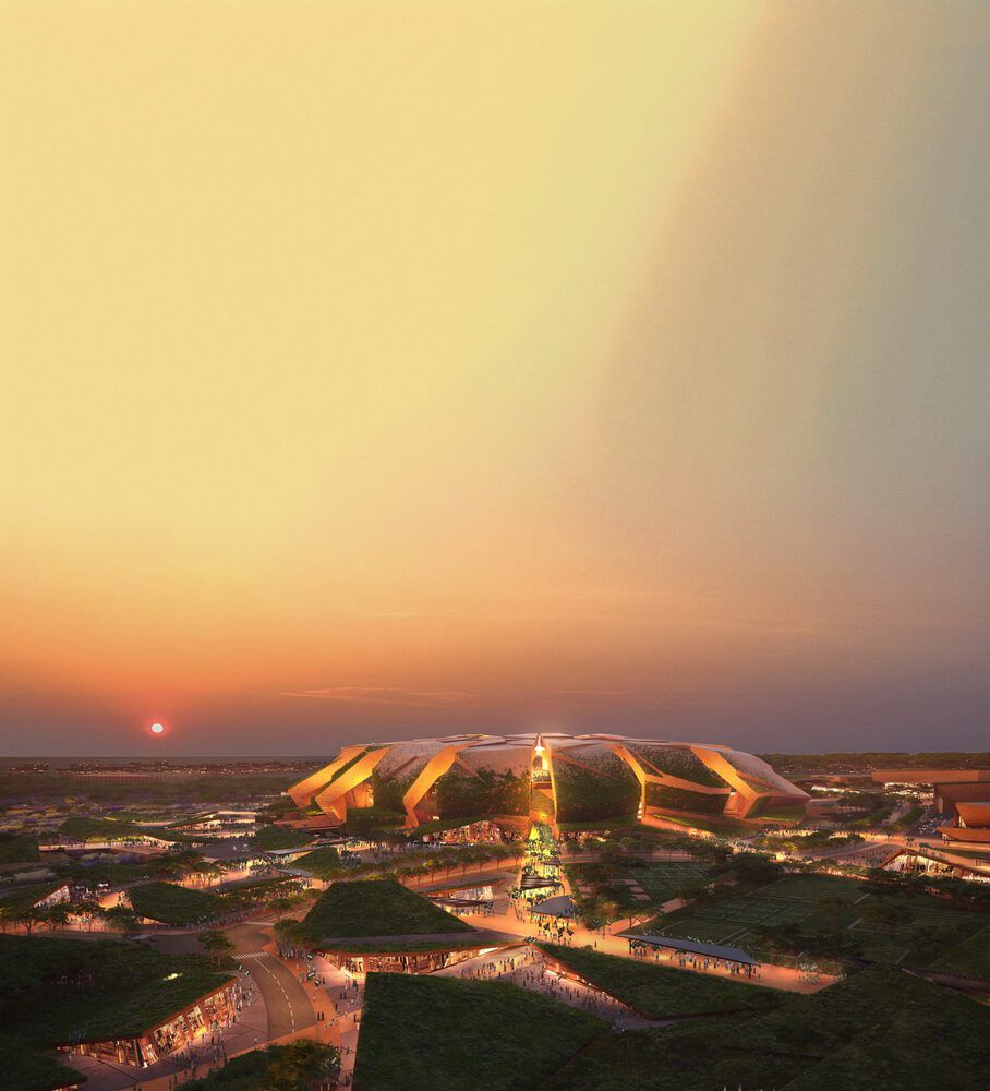 Kral Salman Uluslararası Stadyumu / Populous (Riyad). Resim FIFA / Suudi Arabistan 2024 