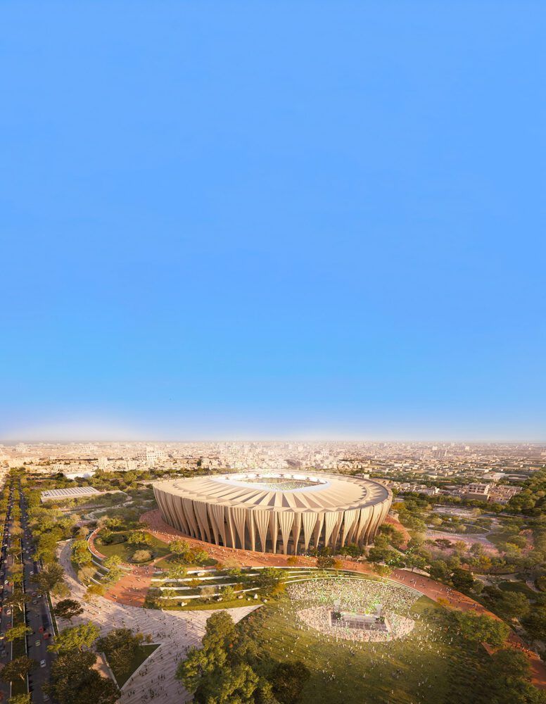 Prens Faysal bin Fahad Spor Şehri Stadyumu. Resim  FIFA / Suudi Arabistan 2024 