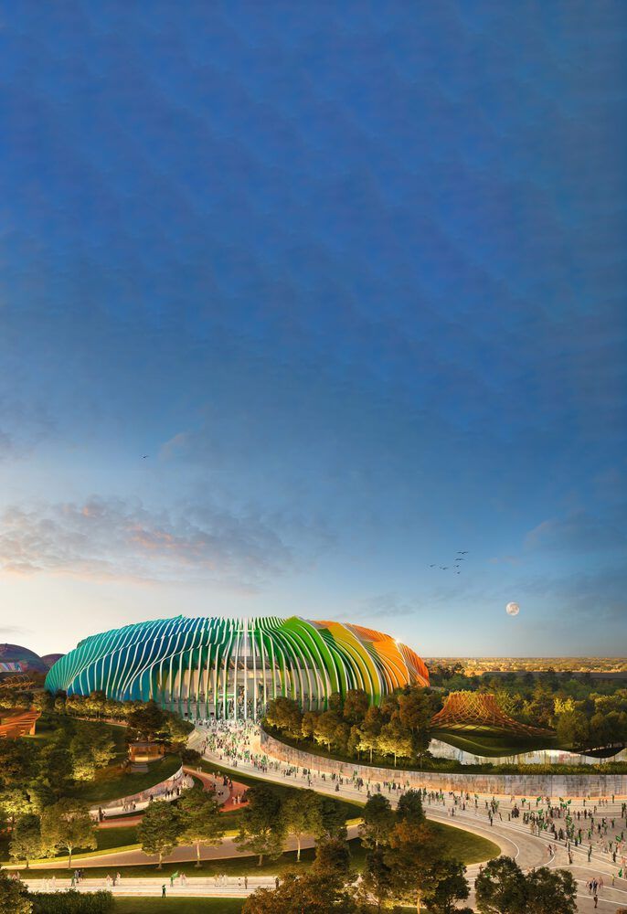Qiddiya Coast Stadyumu. Resim FIFA / Suudi Arabistan 2024 